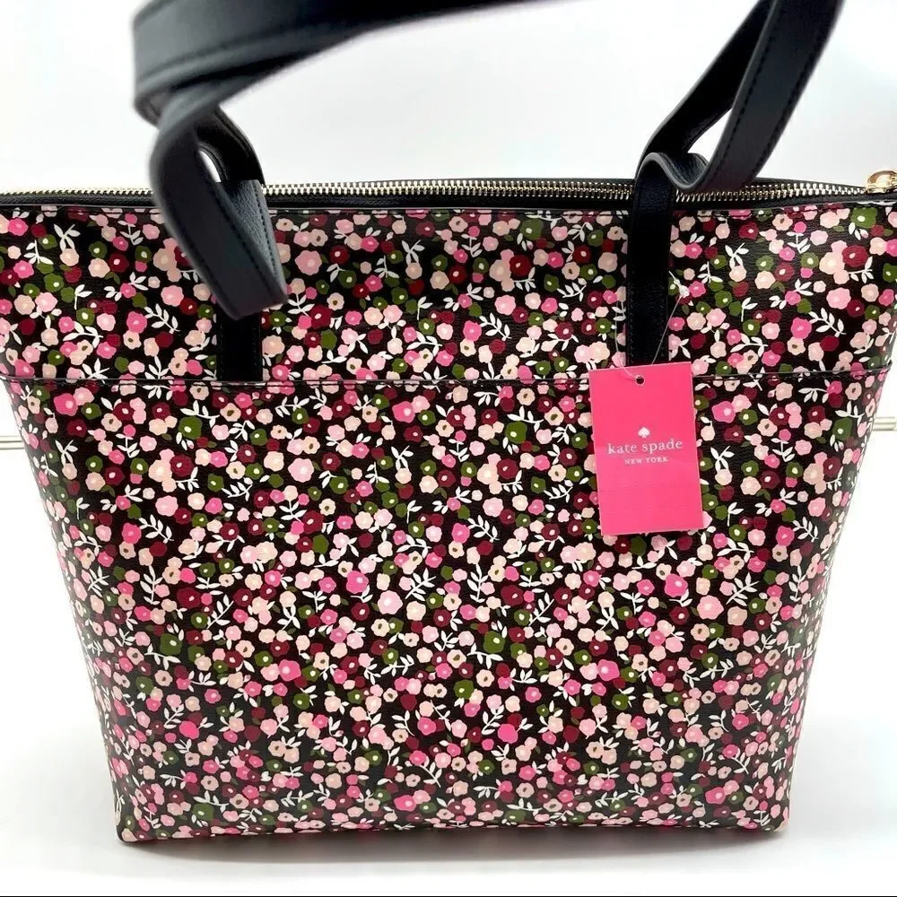 kate spade Patrice Park Ave Floral Multi Tote Bag NWT